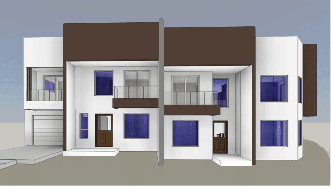 2-STOREY ATTACHED DUAL OCCUPANCY DWELLING